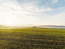 Ackerfläche bis zum Horizont