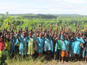 Un pueblo entero está plantando