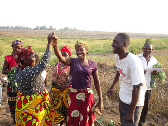 Bauern in Malawi freuen sich