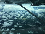 Blick vom Flugzeug auf den Corcovado Nationalpark in Costa Rica