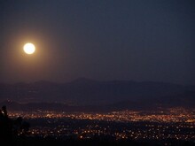 Full moon in Cochabamba