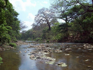 Fluss Río Grande de Carazo