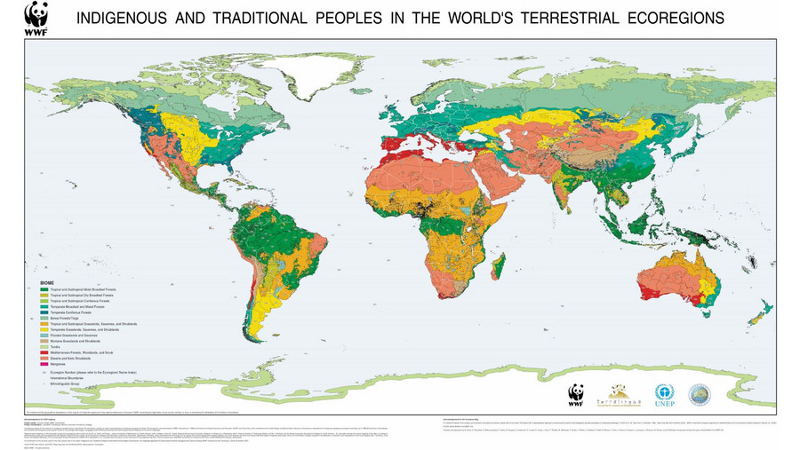 Indigene und traditionelle Völker in den Land-Ökosystemen der Welt