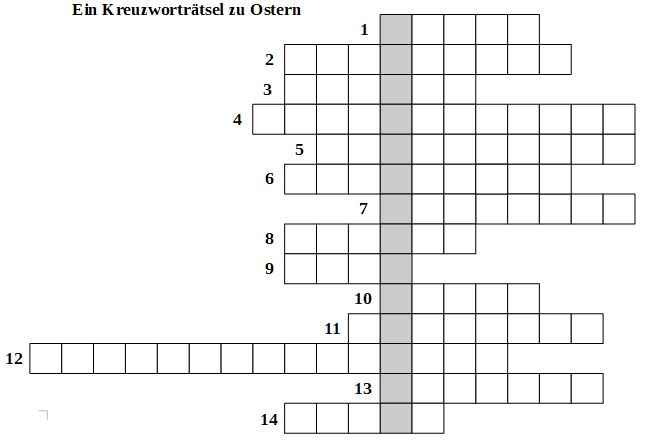 Zeichnung Kreuzworträtsel / Auf blick finden sie das spannende